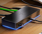 The new Razer Thunderbolt 4 Dock Chroma ships later this month. (Image: Razer)