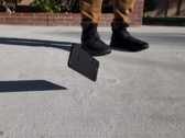 Galaxy S22, meet concrete. (Source: PBKreviews via YouTube)