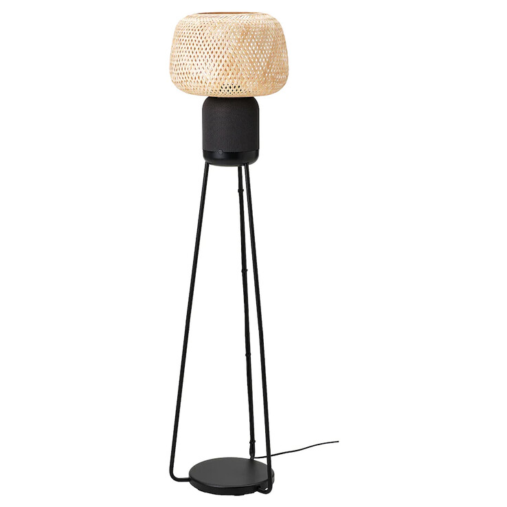 The IKEA SYMFONISK Floor lamp with Wi-Fi speaker. (Image source: IKEA)