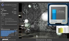 System information during a CB R15 Multi 64Bit benchmark
