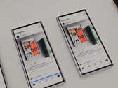 Samsung revealed various Galaxy Z Fold prototypes in late summer 2023. (Image source: @raywongy)