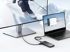 The new Anker 556 USB-C Hub (8-in-1, USB4) is discounted for Anker Members in the US. (Image source: Anker).