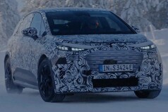 After initial sketches, the new Audi A2 e-tron now appears in real life in camouflage foil during test drives on ice and snow in northern Sweden and in the wind tunnel.