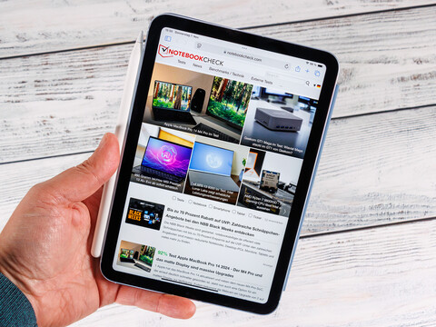 Apple iPad mini 7 Review. (Image source: Daniel Schmidt)