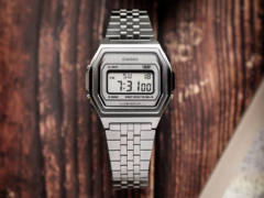 The Casio Vintage A1000A-7 (pictured) and A1000G-9 watches are now available in the UK. (Image source: Casio)