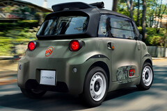 The Citroen Ami Outdoor electric two-seater can be driven from age 15 in some countries