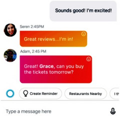 Cortana support now available in Skype (Source: Microsoft)