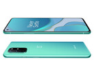 Το OnePlus 8T έχει μια επίπεδη οθόνη και λεπτότερες στεφάνους από τον προκάτοχό του. (Πηγή εικόνας: JD.com μέσω @sudhanshu1414)