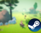 Gaucho and the Grassland has a demo available on Steam as well, if you want to try the game out before buying it. Pictured - A blurred screenshot from the dev build of the game, with the Steam logo overlaid on top. (Image source: Steam - Edited)