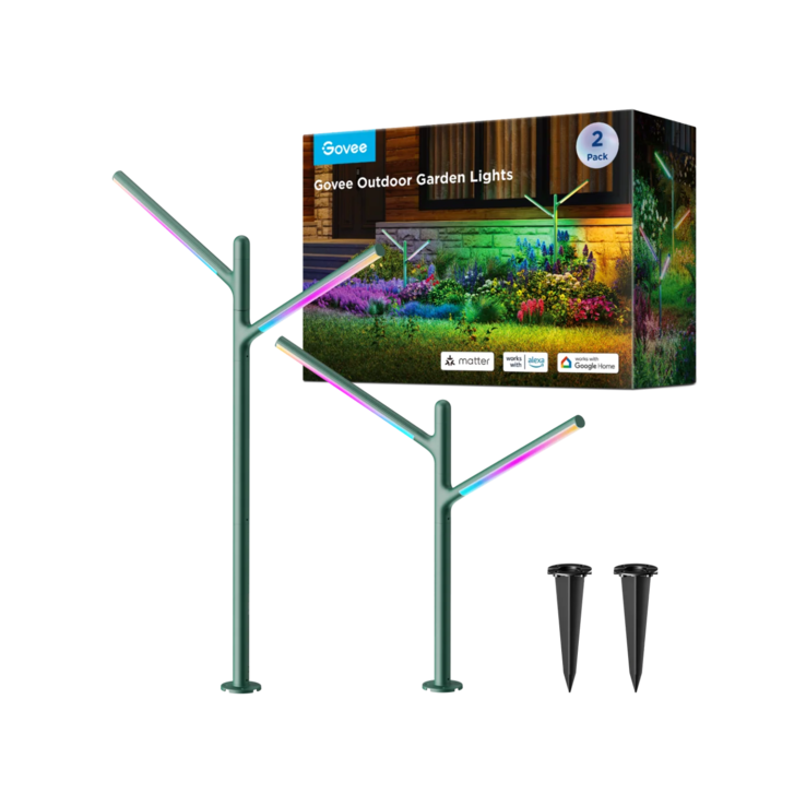 The Govee Outdoor Garden Lights. (Image source: Govee)