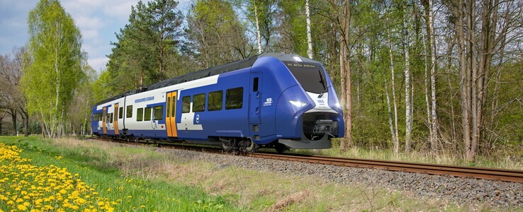 The design of the Mireo Plus B for the East Brandenburg network. (Image: Siemens Mobility/NEB)