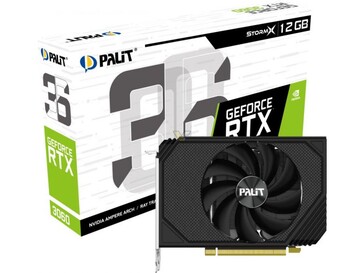 Palit RTX 3060 12 GB StormX (Image source: Videocardz)