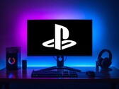 PlayStation logo shown on gaming PC monitor