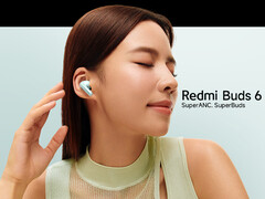 Redmi Buds 6 can drown up to 49 dB of noise (Image source: Xiaomi - edited)
