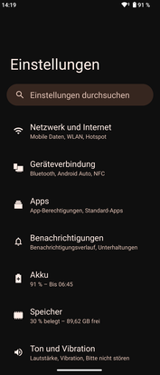 Testing the Sony Xperia 10 VI smartphone
