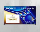 Front of 65-inch Sony Bravia 8 II OLED TV shown
