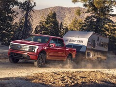 The electric 2025 Ford F-150 Lightning pickup truck (Image source: Ford)