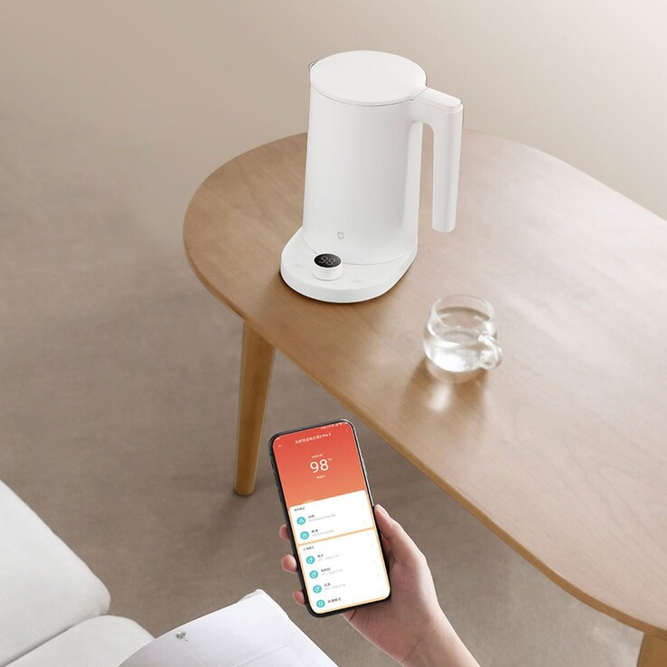 The Xiaomi Mijia Thermostatic Kettle 2 Pro. (Image source: Xiaomi)