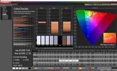 ColorChecker before calibration