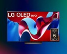 The LG C4 OLED TV is powered by the α9 AI Processor Gen7. (Image source: LG/Sam's Club, Codioful, edited)