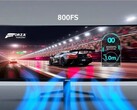 The monitor has a 800 Hz refresh rate. (Image source: HKC)