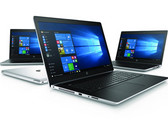 The Core i5-8250U and the i7-8550U Coffee Lake CPUs are the two top options for the new PowerBook G5 models. (Source: HP)