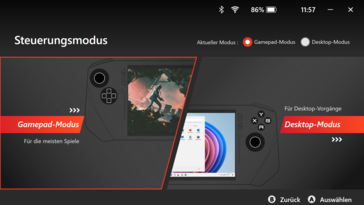 MSI Center M - control mode