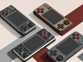 The Miyoo A30 will be available in various colours, all with black and red XYBA buttons. (Image source: Miyoo)