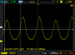 OLED flickering between 17% and 51% (347.2 - 373.1 Hz)