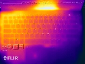 Thermal image - top side