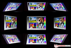 Viewing angle stability of the Acer Nitro 5 AN517-55-738R