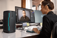 At 12 liters the Corsair ONE is certainly small form-factor and has a small foot print to match, however it is quite tall in order to still support non-custom components. (Source: Corsair)