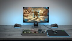 The HP x24i/x24ih Gaming monitor could make an appealing mid-range option — depending on the price. (Image Source: HP)