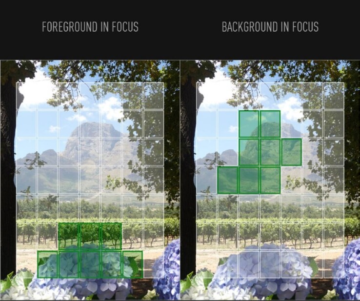 The focus select function of the Panasonic ZS99 allows photographers to refocus images after they have been taken. (Image source: Panasonic Japan)