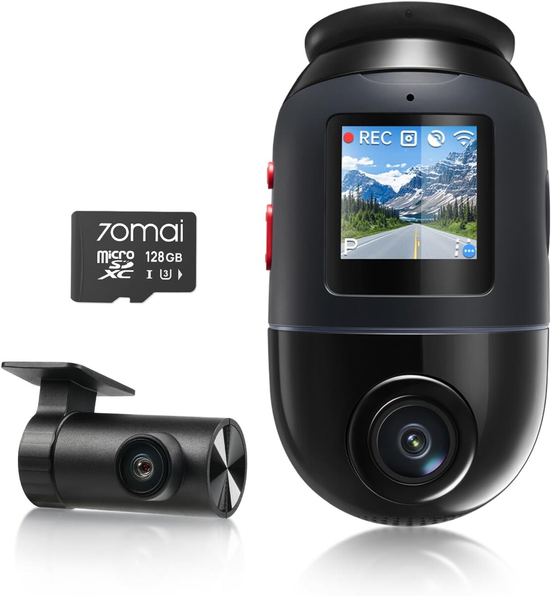 70mai unveils new 360° rotating 4K Omni dash cam with Sony