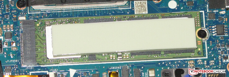 An SSD serves as the system drive.