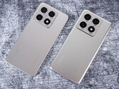 Side by side: The Xiaomi 14T (left) and the Xiaomi 14T Pro (right) (image source: Notebookcheck)