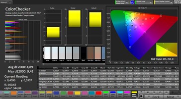 CalMAN - Color accuracy