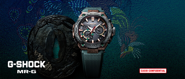 A leaked image of the Casio G-Shock MRG-B2000KT watch. (Image source: Ersa Watch)