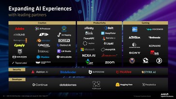 AMD Strix Halo software support. (Image Source: AMD)