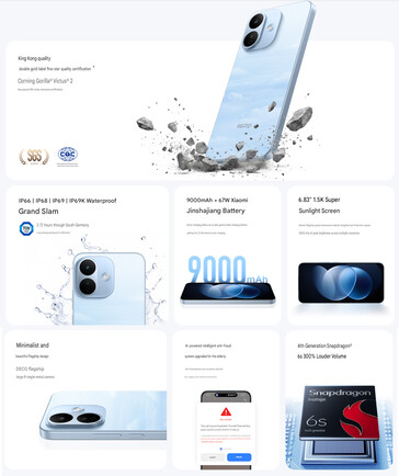 Core highlights of the Redmi Note 17 Pro (machine translated)