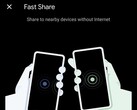 Fast Share may appear on Google Account-enabled devices soon. (Source: XDA)