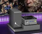 GMKtec NucBox K8 Plus has one OCuLink and two USB4 ports (Image source: GMKtec(