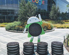 Google Android Oreo statue at Googleplex, Android apps feature DRM as of late June 2018 (Source: Louis Gray)