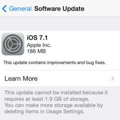 Apple releases iOS 7.1 with UI and stability improvements