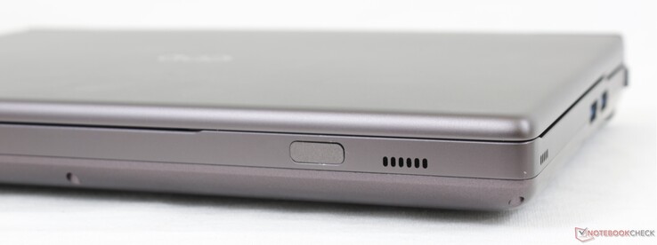 Front: Power button
