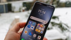 The Magic7 Pro&#039;s display cut-out. (Image source: Notebookcheck)