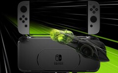 Nvidia is believed to be working very closely with Nintendo on the next-generation Switch console. (Image source: Nvidia/eian - edited)