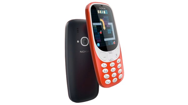 The refreshed Nokia 3310 was available in 2G, 3G, and 4G variants (Image source: Nokia)