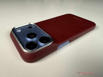 The Pitaka Edge Case is ultra-thin...
